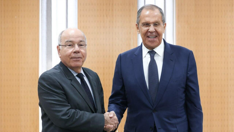 Лавров встретился с главой МИД Бразилии