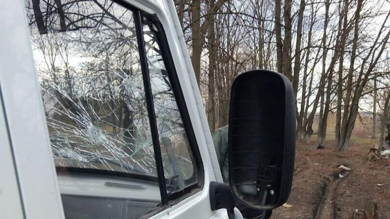 В Харьковской области дрон атаковал автомобиль скорой помощи